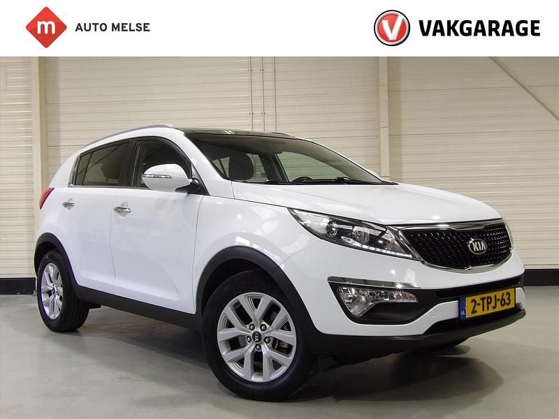 Wit Occasion 2014 Kia Sportage SUV | € 14.945 (Eerlijke prijs) - Afbeelding 1/4