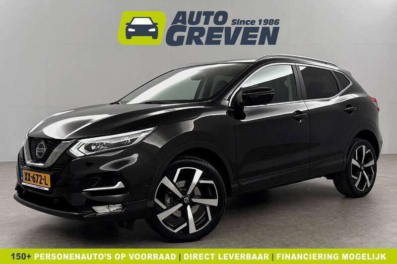 Zwart Gebruikt 2019 Nissan Qashqai Tekna SUV | € 19.800 (Eerlijke prijs) - Afbeelding 1/4