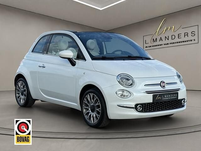 Wit Gebruikt 2020 Fiat 500C Star Cabriolet | € 13.995 (Eerlijke prijs) - Afbeelding 1/4