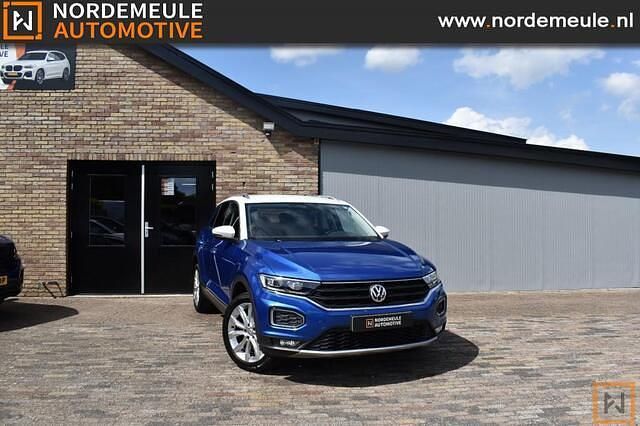 Blauw Gebruikt 2018 VW T-Roc Sport SUV | € 15.900 (Goede deal) - Afbeelding 1/4
