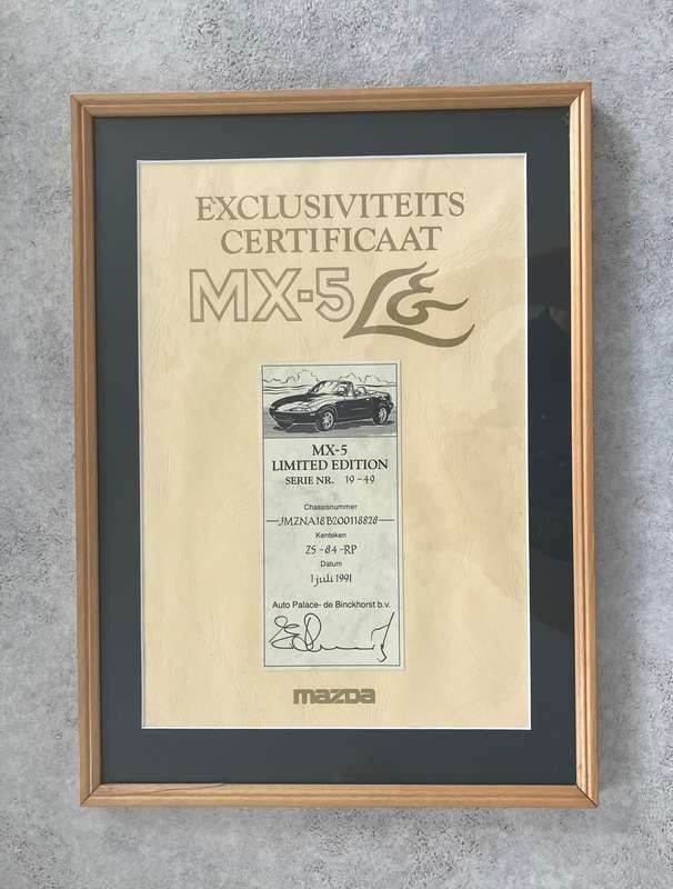Groen Gebruikt 1991 Mazda MX5 Cabriolet | € 11.950 - Afbeelding 1/4