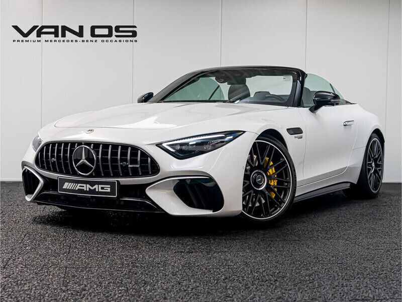 Wit Gebruikt 2022 Mercedes SL63 AMG Cabriolet | € 169.995 (Super prijs) - Afbeelding 1/4