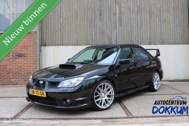 Zwart Gebruikt 2007 Subaru Impreza Sedan | € 22.500 - Afbeelding 1/4