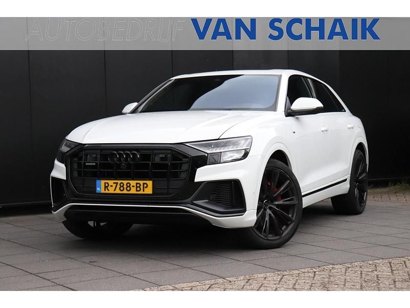 Wit Gebruikt 2021 Audi Q8 Advanced SUV | € 59.999 (Eerlijke prijs) - Afbeelding 1/4