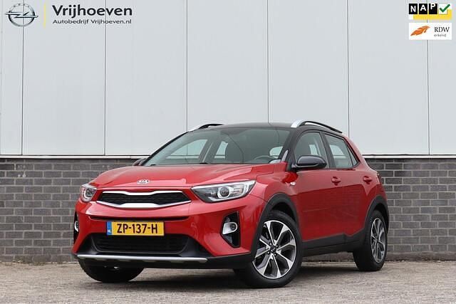 Rood Gebruikt 2019 Kia Stonic SUV | € 13.950 (Eerlijke prijs) - Afbeelding 1/4
