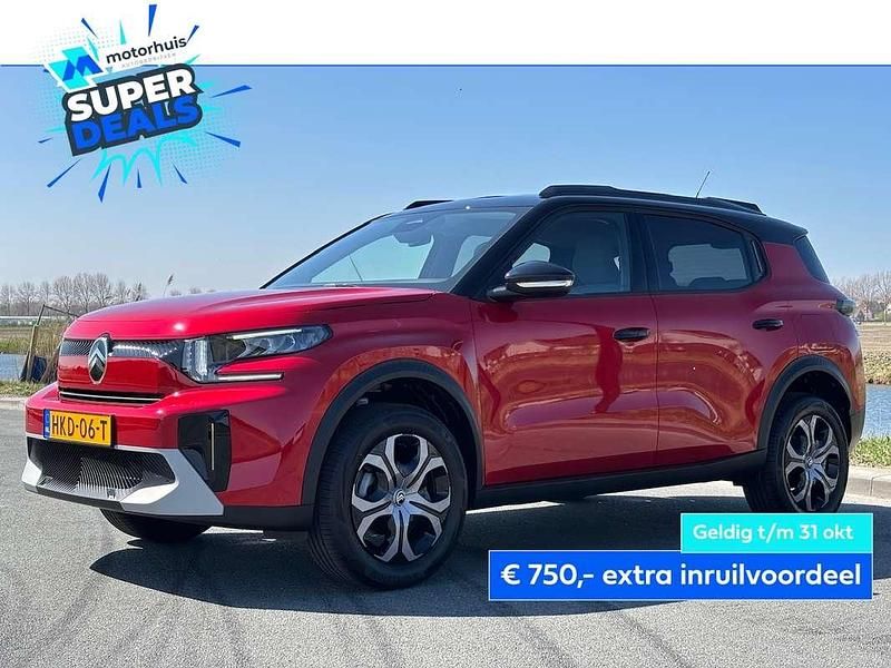 Rood, metallic lak Gebruikt 2025 Citroën C3 Aircross SUV | € 23.965 (Super prijs) - Afbeelding 1/4