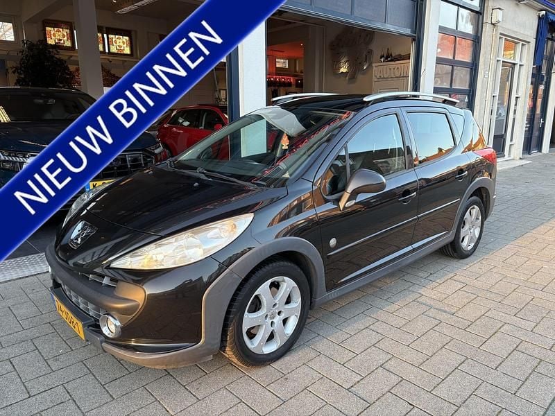 Zwart Gebruikt 2009 Peugeot 207 Stationwagen | € 1.950 (Eerlijke prijs) - Afbeelding 1/4