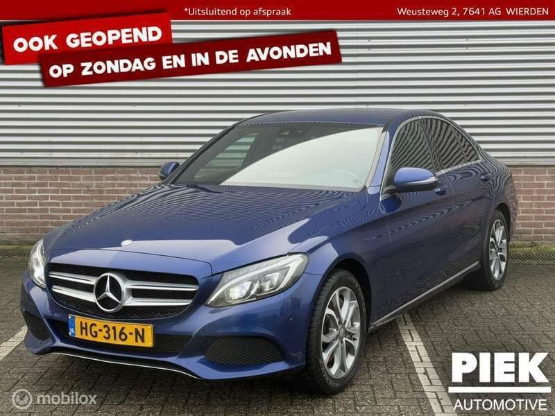 Blauw Gebruikt 2015 Mercedes C350 Avantgarde Sedan | € 13.999 (Goede deal) - Afbeelding 1/1