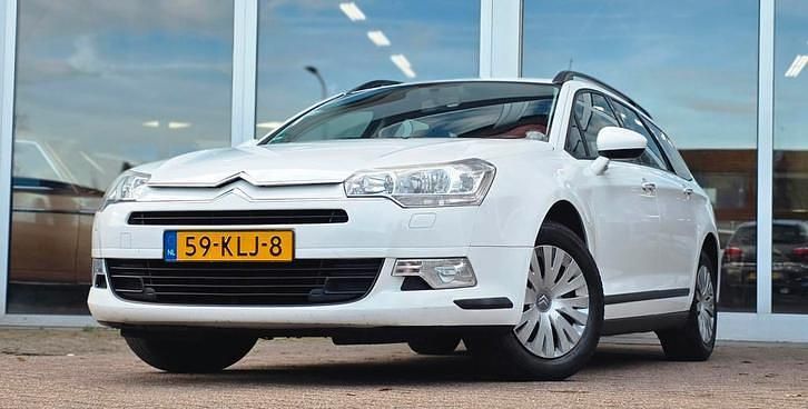 Wit Gebruikt 2010 Citroën C5 Stationwagen | € 1.494 (Goede deal) - Afbeelding 1/3