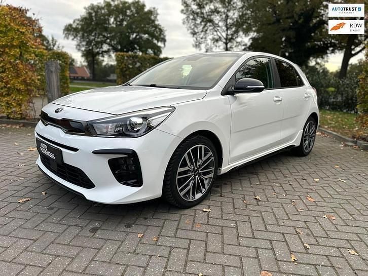 Wit Gebruikt 2018 Kia Rio GT-Line Hatchback | € 13.450 (Goede deal) - Afbeelding 1/4