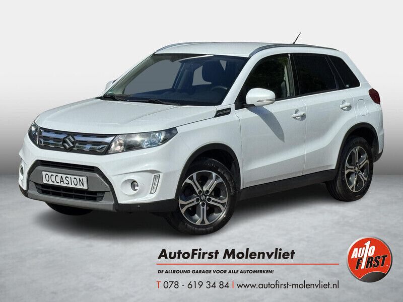 Wit Gebruikt 2017 Suzuki Vitara Exclusive SUV | € 14.950 (Eerlijke prijs) - Afbeelding 1/4