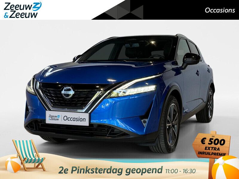 Twotone(magnetic blue&black) Gebruikt 2023 Nissan Qashqai Tekna SUV | € 33.945 (Iets duurder) - Afbeelding 1/4