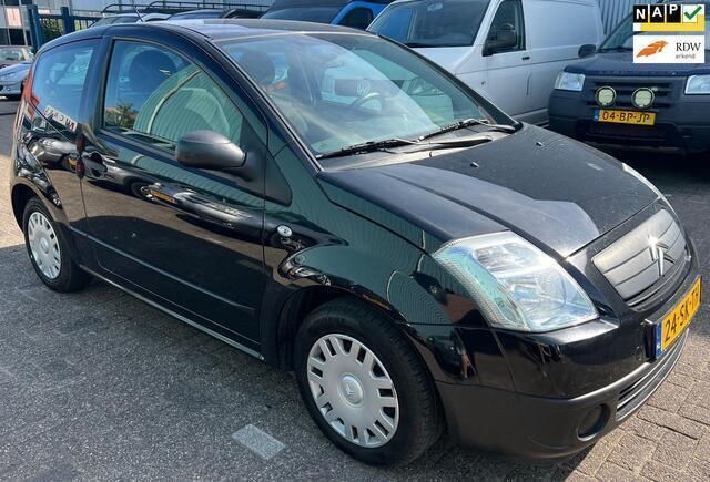Zwart Gebruikt 2006 Citroën C2 Furio Hatchback | € 2.350 (Iets duurder) - Afbeelding 1/4