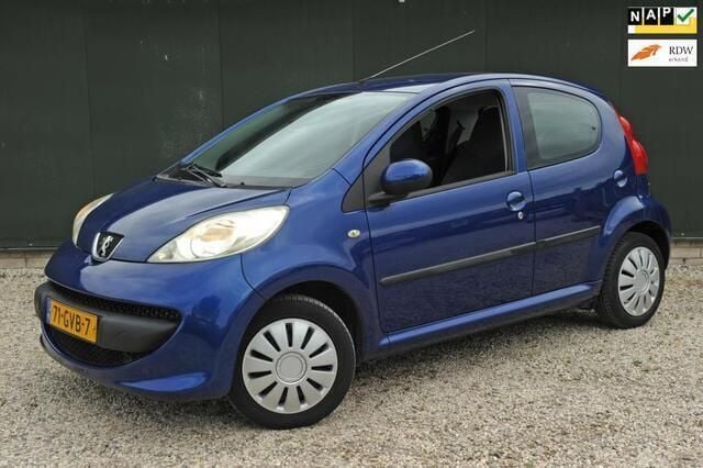 Blauw Gebruikt 2008 Peugeot 107 Hatchback | € 1.995 (Goede deal) - Afbeelding 1/4