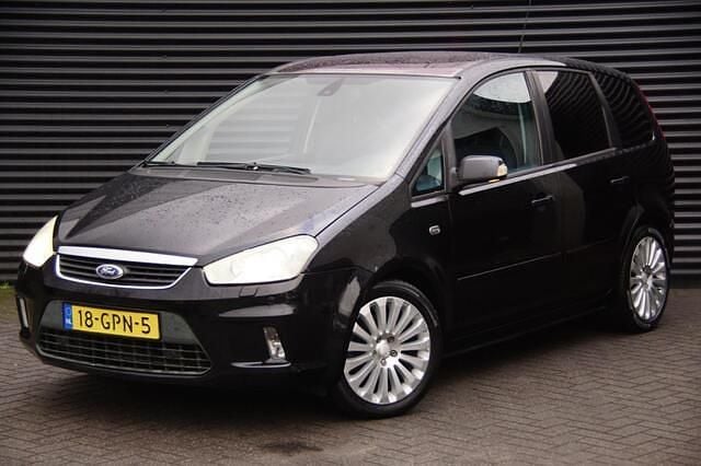 Zwart Occasion 2008 Ford C-MAX Titanium MPV | € 2.450 (Goede deal) - Afbeelding 1/4