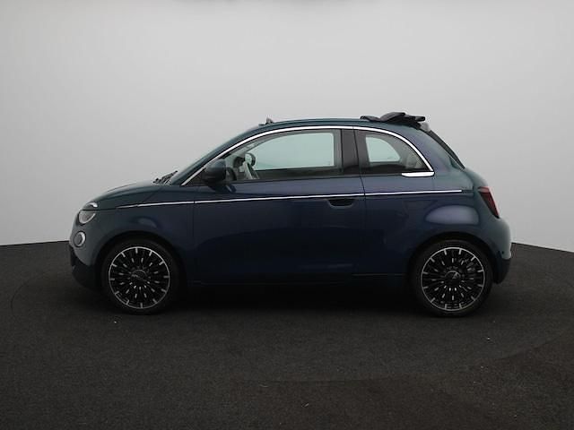 Occasion Fiat 500e La Prima 86 kW (118 PK) 2020 Groen Cabriolet