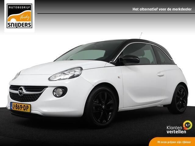 Wit Gebruikt 2018 Opel Adam Hatchback | € 10.950 (Super prijs) - Afbeelding 1/4