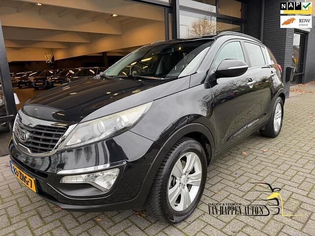 Zwart Gebruikt 2013 Kia Sportage Plus SUV | € 6.950 (Goede deal) - Afbeelding 1/4