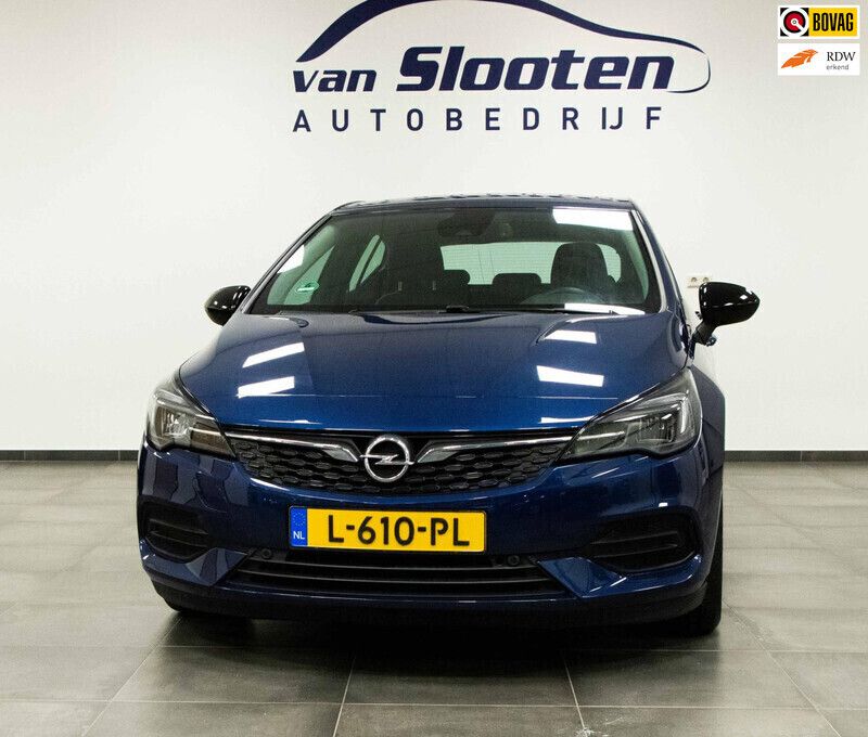 Blauw Gebruikt 2021 Opel Astra Business Elegance Hatchback | € 15.950 (Eerlijke prijs) - Afbeelding 1/4