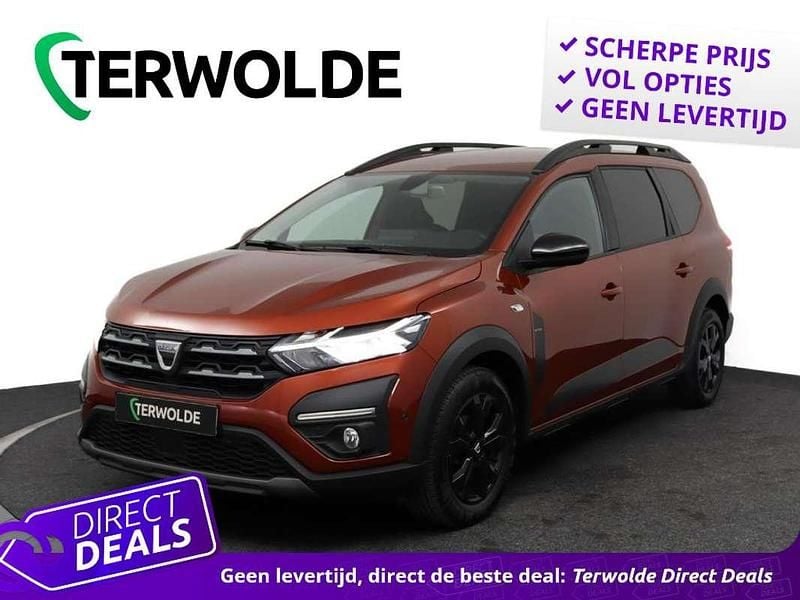 Rood Nieuw 2025 Dacia Jogger Extreme MPV | € 29.350 (Eerlijke prijs) - Afbeelding 1/4