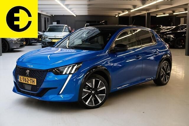 Blauw Gebruikt 2020 Peugeot e-208 GTi Hatchback | € 12.950 (Eerlijke prijs) - Afbeelding 1/4