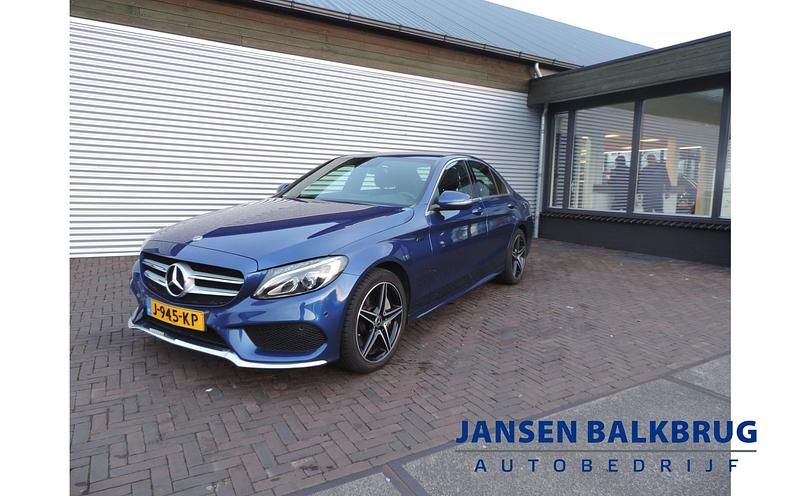 Blauw Occasion 2020 Mercedes C350e Business Sedan | € 20.900 - Afbeelding 1/4