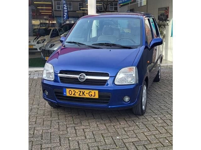 Blauw Gebruikt 2008 Opel Agila Hatchback | € 3.999 (Eerlijke prijs) - Afbeelding 1/4