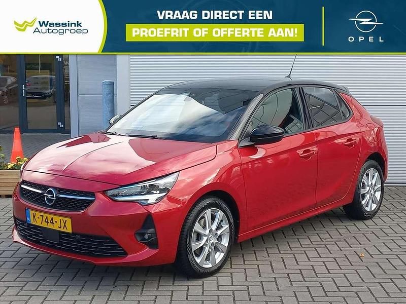 Rood Gebruikt 2021 Opel Corsa GS Line Hatchback | € 14.440 (Eerlijke prijs) - Afbeelding 1/4