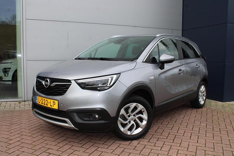 Grijs Gebruikt 2020 Opel Crossland X Innovation SUV | € 14.950 (Eerlijke prijs) - Afbeelding 1/4