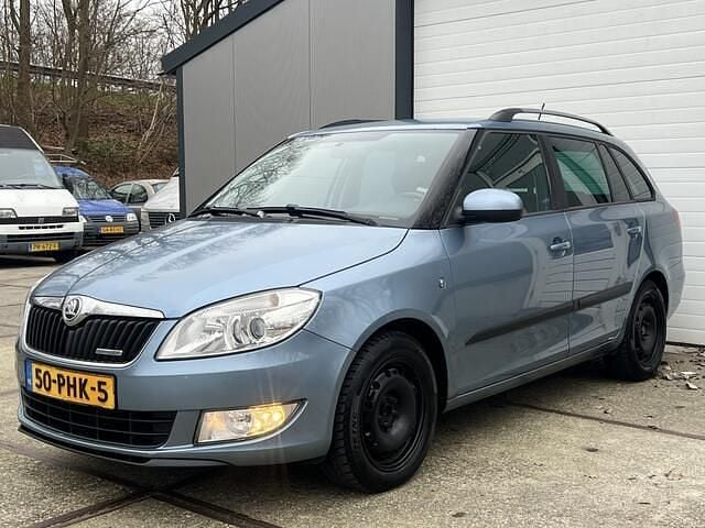Blauw Gebruikt 2011 Skoda Fabia GreenLine Stationwagen | € 1.450 (Eerlijke prijs) - Afbeelding 1/4