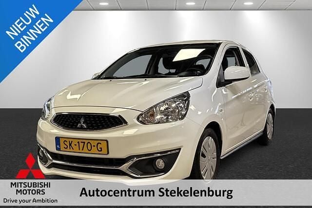 Wit Gebruikt 2018 Mitsubishi Space Star Hatchback | € 6.745 (Eerlijke prijs) - Afbeelding 1/4
