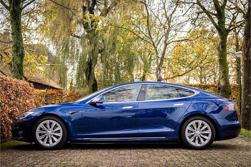 Occasion Tesla Model S 311 kW (423 PK) 2017 Blauw (metallic) Hatchback