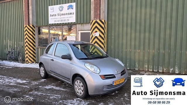 Occasion Nissan Micra Acenta 80 PK (58 kW) 2003 Grijs Hatchback