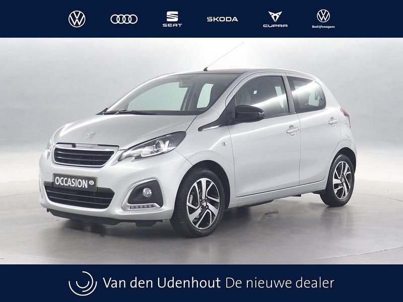 Grijs Gebruikt 2020 Peugeot 108 Allure Hatchback | € 10.250 (Eerlijke prijs) - Afbeelding 1/4