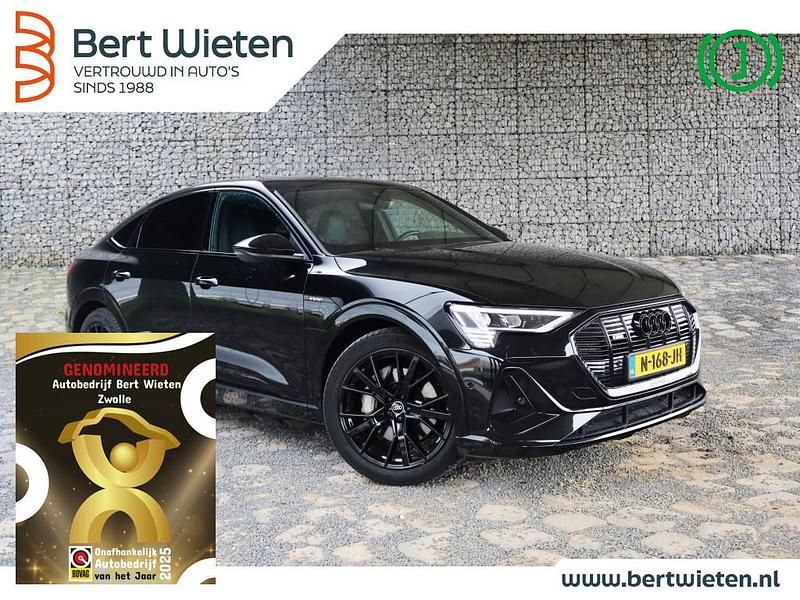 Zwart Gebruikt 2021 Audi e-tron Sportback S-Line SUV | € 35.995 (Goede deal) - Afbeelding 1/3