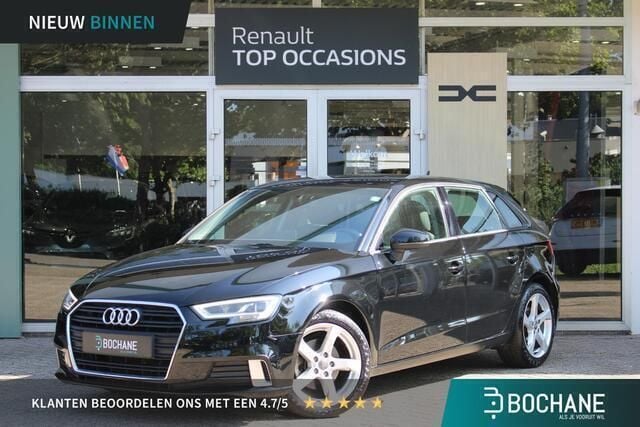 Zwart Gebruikt 2019 Audi A3 Sportback Hatchback | € 17.400 (Super prijs) - Afbeelding 1/4