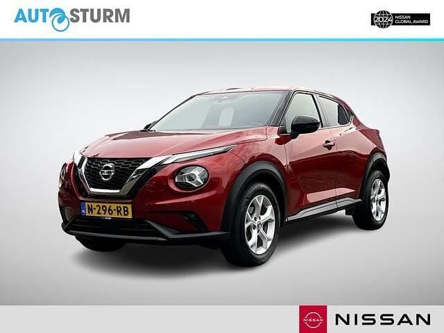 Rood Gebruikt 2021 Nissan Juke N-Connecta SUV | € 15.850 (Goede deal) - Afbeelding 1/4