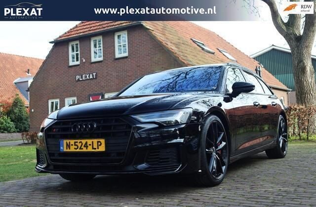 Zwart Gebruikt 2019 Audi S6 S-Line Stationwagen | € 39.945 (Eerlijke prijs) - Afbeelding 1/4