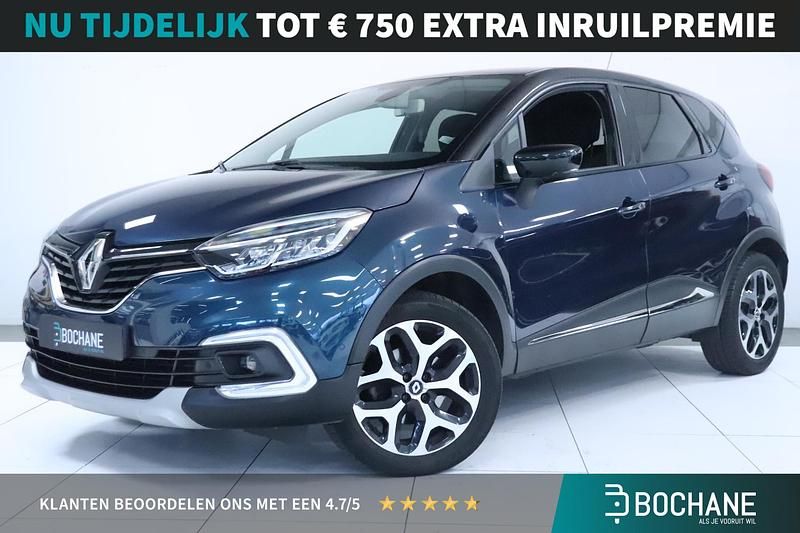 Blauw Gebruikt 2019 Renault Captur Intens SUV | € 11.535 (Eerlijke prijs) - Afbeelding 1/4