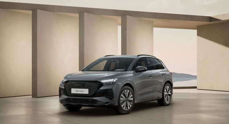 Zwart Nieuw 2025 Audi Q4 e-tron Advanced SUV | € 51.247 (Super prijs) - Afbeelding 1/4