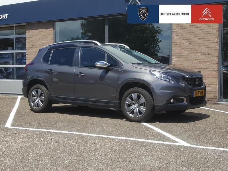 Grijs Gebruikt 2018 Peugeot 2008 Style SUV | € 14.675 (Duur) - Afbeelding 1/3