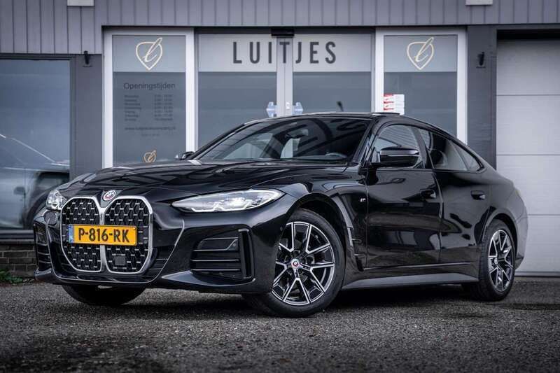 Zwart Gebruikt 2022 BMW 420 Gran Coupé M Sport Coupé | € 39.900 (Duur) - Afbeelding 1/4