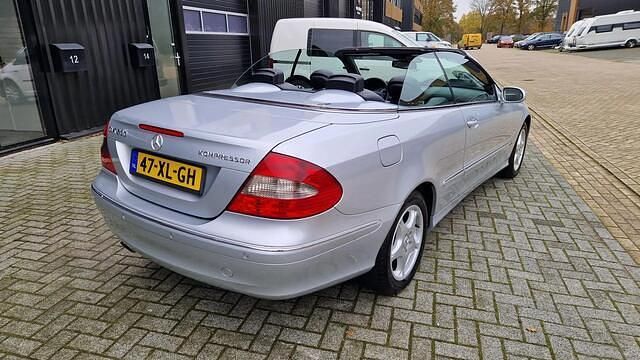 Occasion Mercedes CLK200 Avantgarde 163 PK (119 kW) 2006 Grijs (metallic) Cabriolet