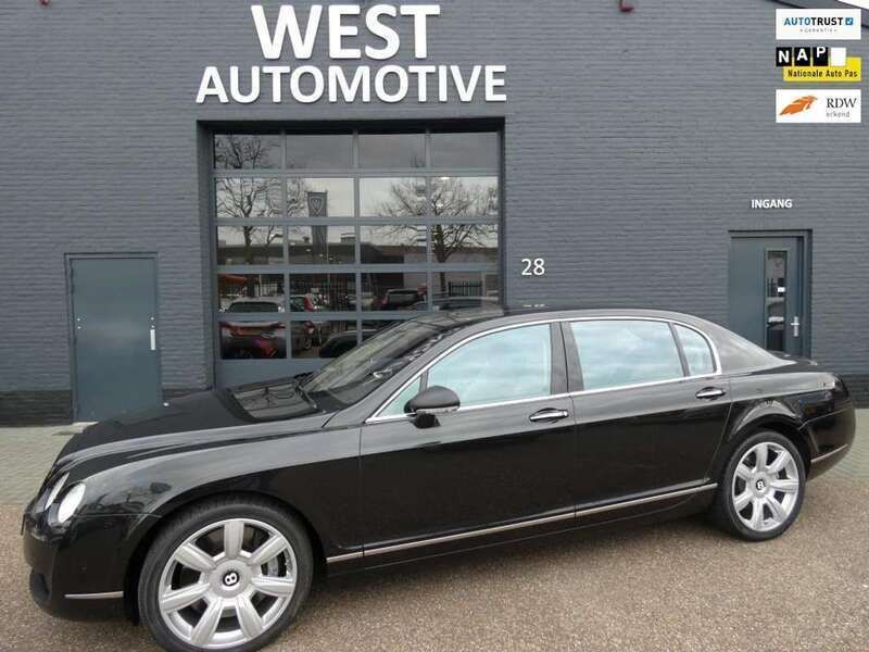 Zwart, metallic lak Gebruikt 2006 Bentley Continental Flying Spur Sedan | € 37.450 - Afbeelding 1/4