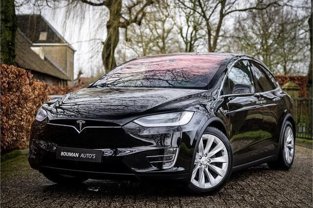 Zwart Gebruikt 2016 Tesla Model X SUV | € 37.450 (Super prijs) - Afbeelding 1/4