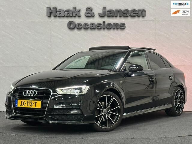 Zwart Occasion 2016 Audi A3 S-Line Sedan | € 14.995 (Eerlijke prijs) - Afbeelding 1/4