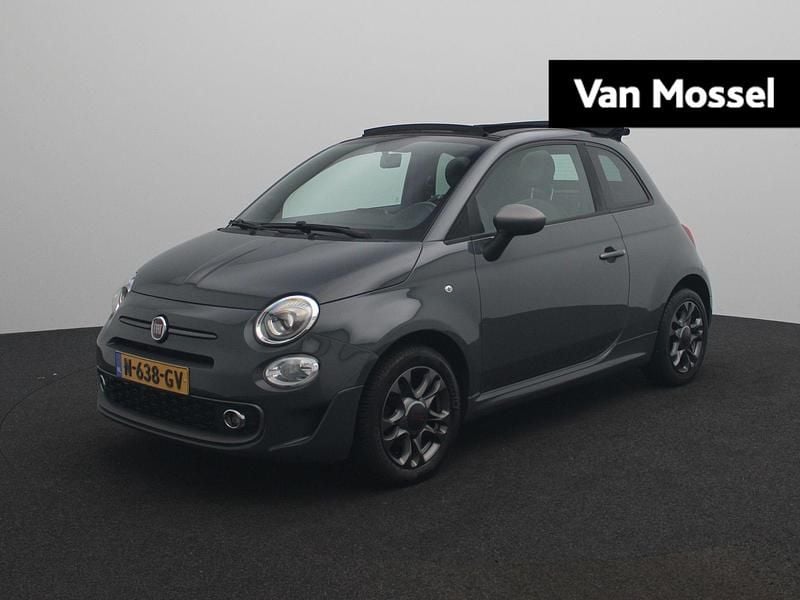 Grijs Gebruikt 2018 Fiat 500C Sport Cabriolet | € 11.640 (Eerlijke prijs) - Afbeelding 1/4