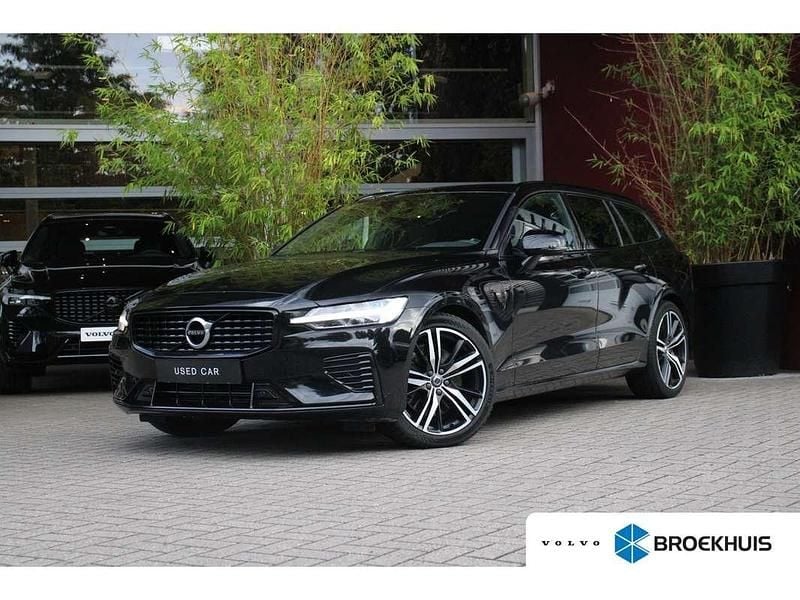 Zwart Gebruikt 2020 Volvo V60 R-Design Stationwagen | € 33.900 (Goede deal) - Afbeelding 1/4