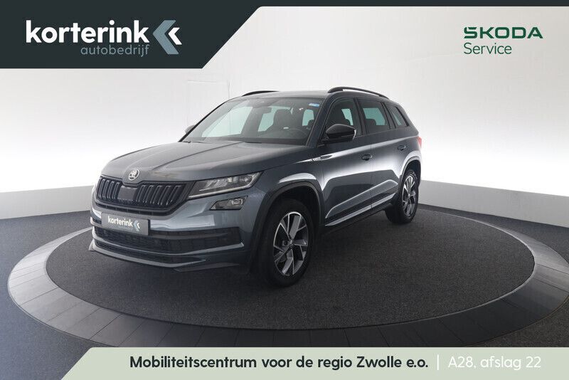 Grijs Gebruikt 2021 Skoda Kodiaq Business Line SUV | € 32.950 (Iets duurder) - Afbeelding 1/4
