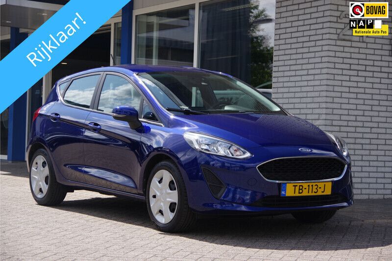 Blauw Gebruikt 2018 Ford Fiesta Trend Hatchback | € 9.700 (Eerlijke prijs) - Afbeelding 1/4